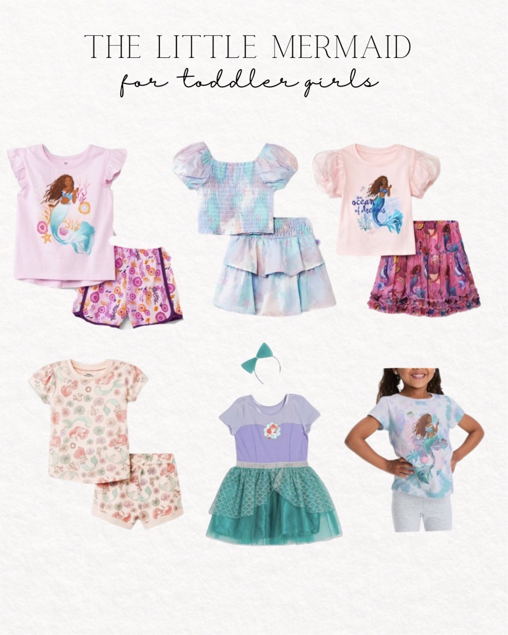 Disney’s The Little Mermaid sets for toddler girls from Target 

Disney, The Little Mermaid, Ariel, outfits, two piece sets, dress, Target finds, Target style, Disney style

#LTKkids #LTKbaby #LTKfamily