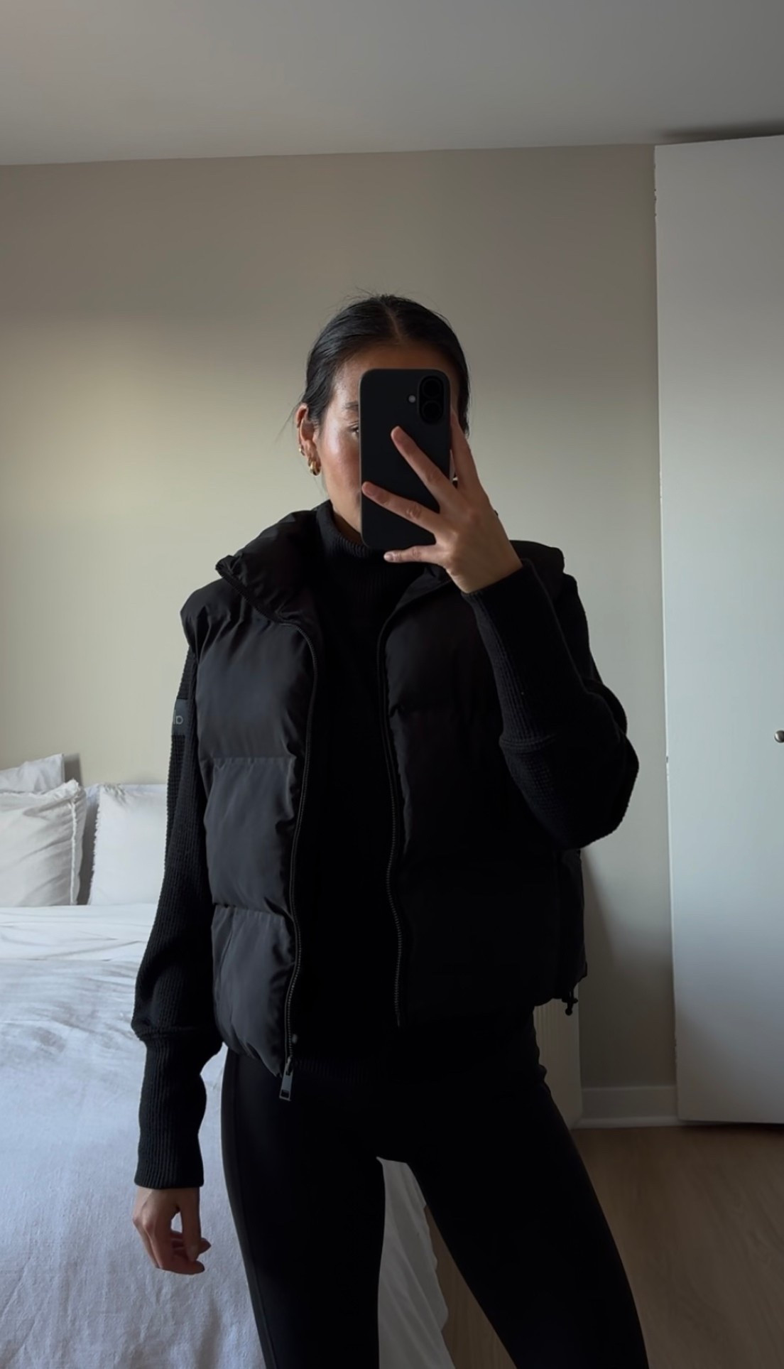 Walk OOTD, puffer from Zara