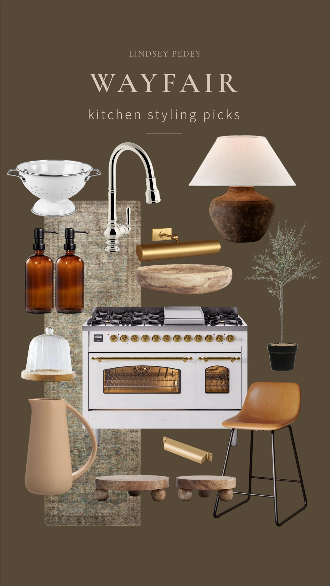 @wayfair kitchen styling favorites as seen in my home. 

Still so obsessed with our range, it definitely elevates our kitchen! 

#wayfair #wayfairpartner 

#LTKSaleAlert #LTKHome #LTKStyleTip