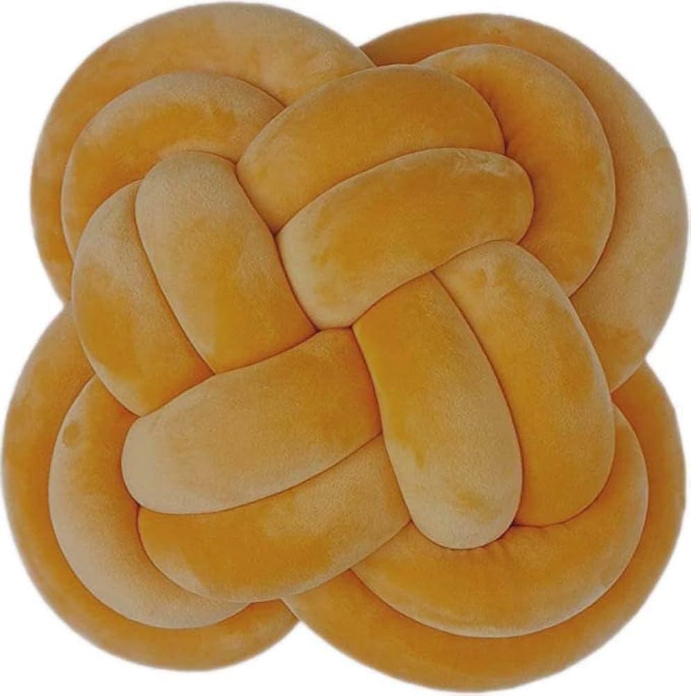 Cyprinus Carpio Creative Wrinkle Free Knot Ball Rose Flower Cushion Sofa Lumbar Pillow Household ... | Amazon (US)