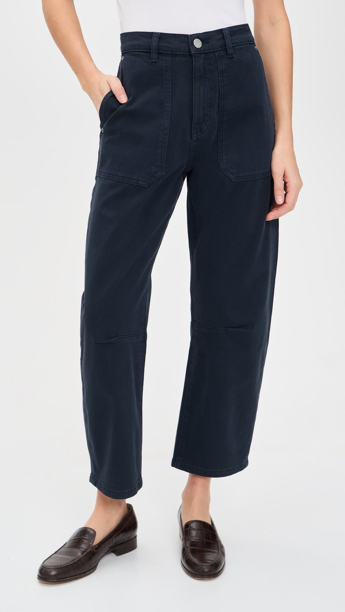 Bilie Easy Barrel High Rise Pants | Shopbop