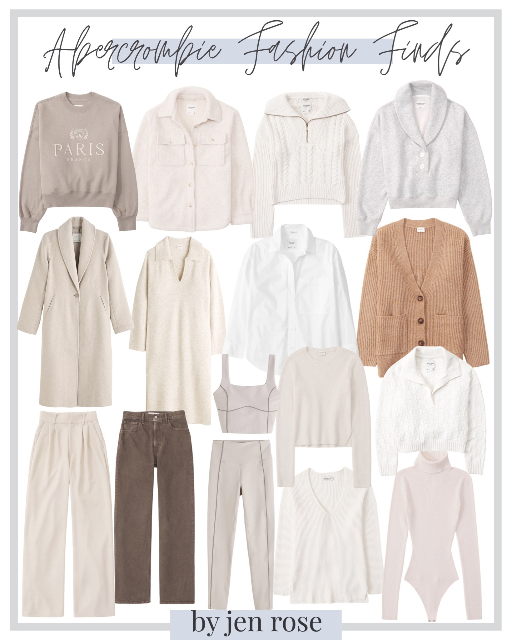 abercrombie fashion finds / abercrombie style / abercrombie outfit / abercrombie essentials / abercrombie jackets / abercrombie sweaters / abercrombie pants / abercrombie tops 

#LTKstyletip #LTKHoliday #LTKSeasonal