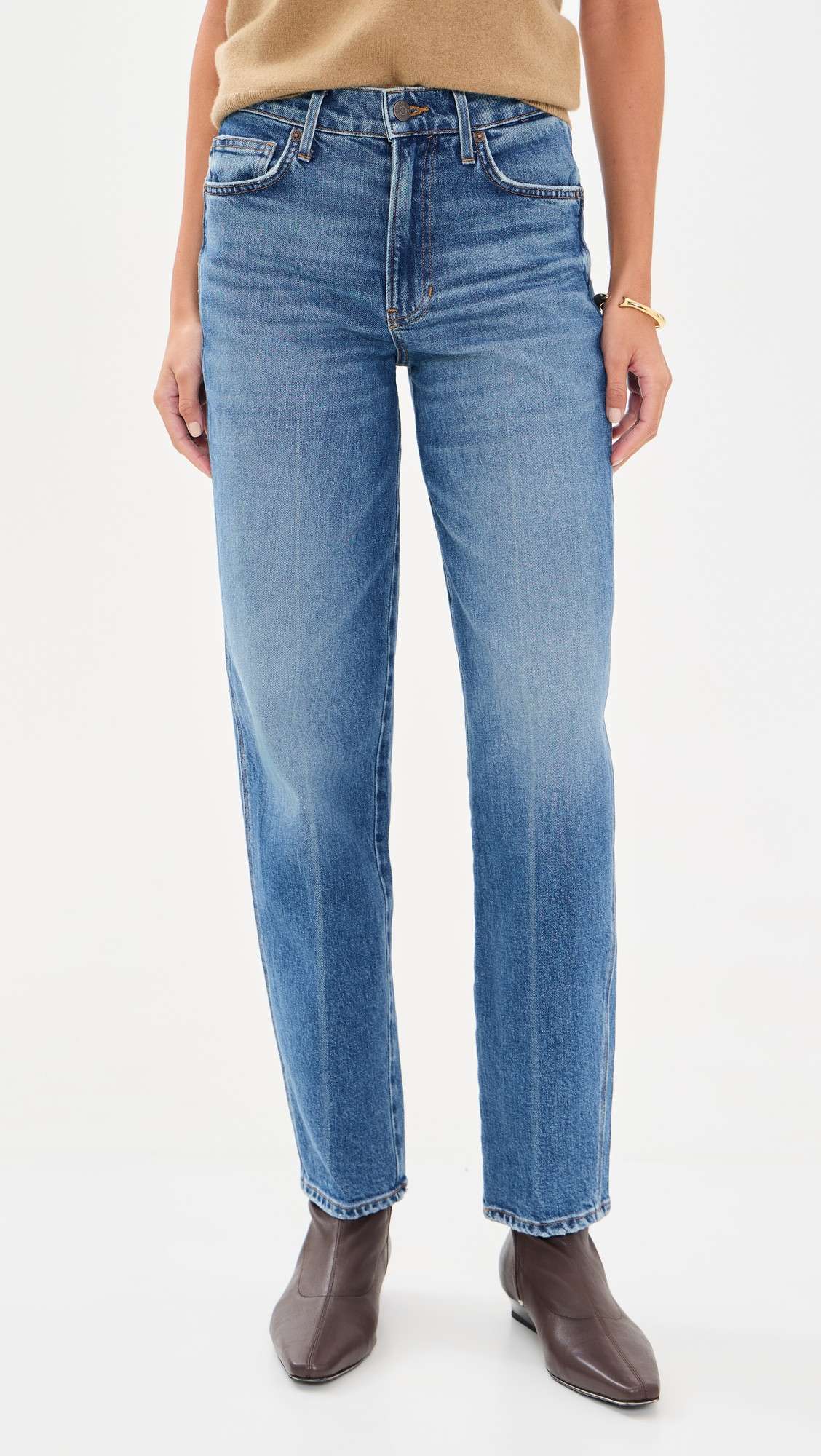 Veronica Beard Jean Harley Arc Leg Jeans Memory Lane 26 | Shopbop