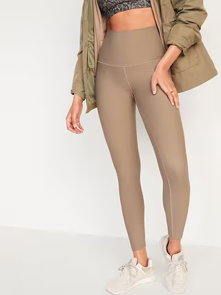 Extra High-Waisted PowerSoft Hidden Pocket 7/8-Length Leggings for Women | Old Navy (US)