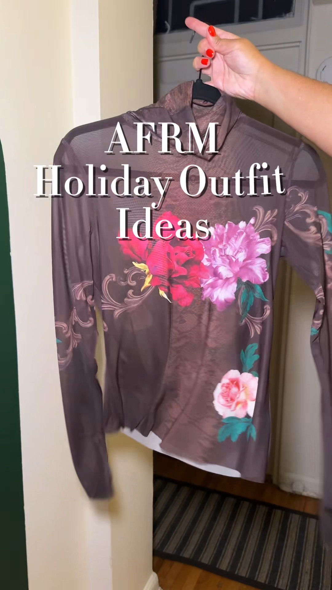 Holiday outfit Inspo Featuring AFRM