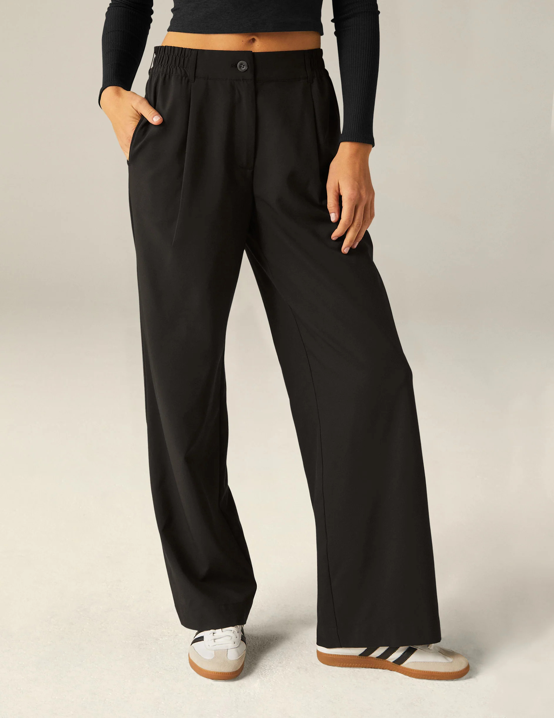 Status Wide Leg Trousers | Beyond Yoga | Beyond Yoga