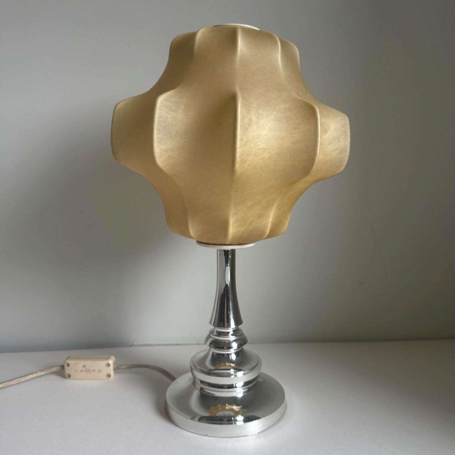 Vintage Mid-Century Cocoon Table Lamp, Achille Castiglioni/Goldkant | Etsy (US)