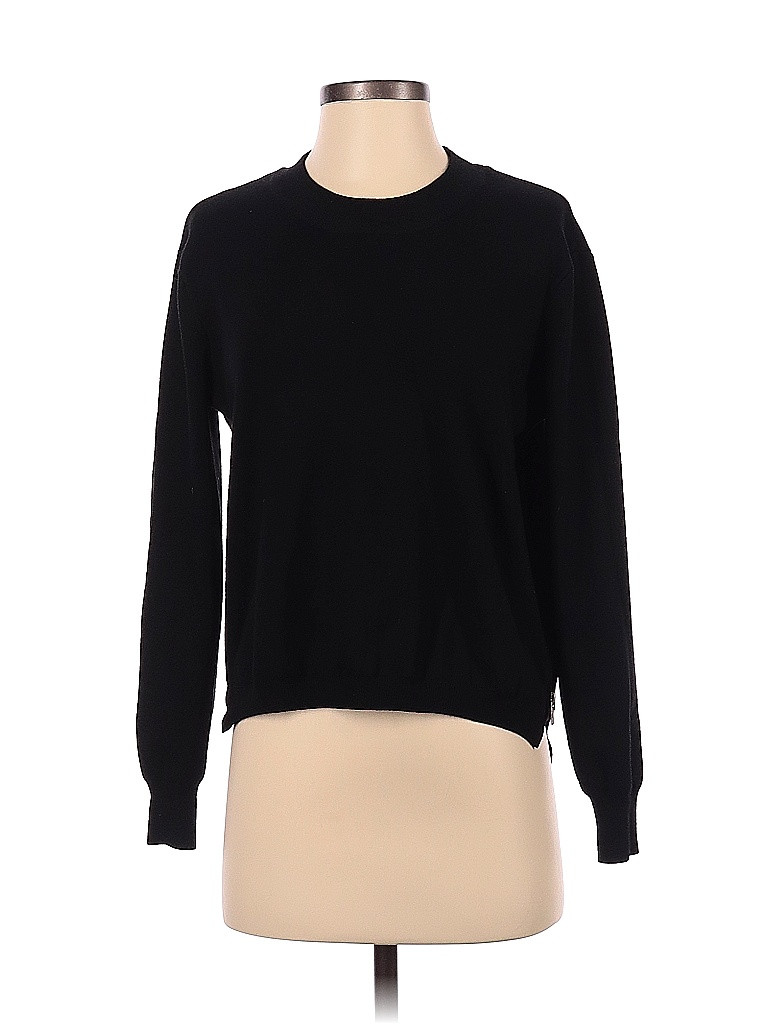 Modern Citizen Color Block Polka Dots Black Pullover Sweater Size XS - 81% off | thredUP