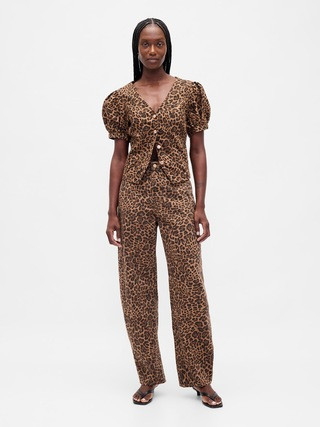 High Rise Barrel Jeans | Gap (CA)