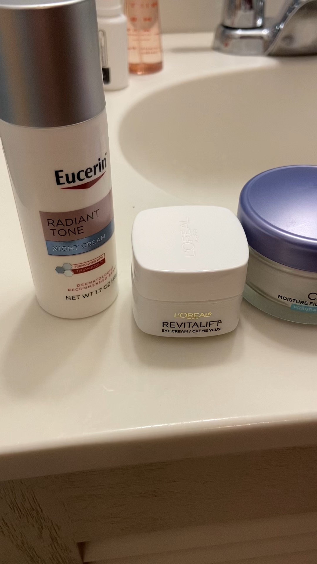 My nighttime routine.  The Eucerin cream is awesome, I have noticed a decrease in my dark spots. 


#eucerin #darkspots #eyecream #moisturizer #skincare #LTKOver40 #LTKvlog #LTKdayinmylife #LTKselfcare #nightroutine #frownies

#LTKSaleAlert #LTKFindsUnder50 #LTKBeauty
