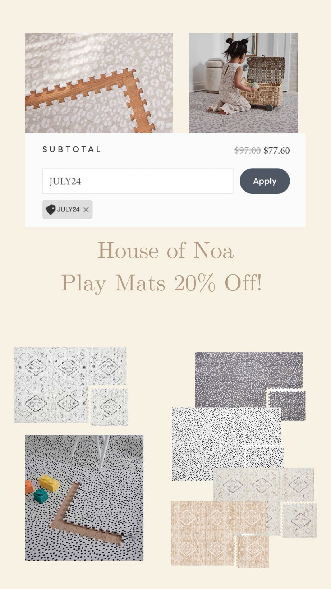 House of Noa Play Mats thumbnail