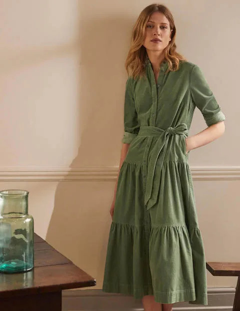 Ellen Tiered Shirt Dress | Boden (US)