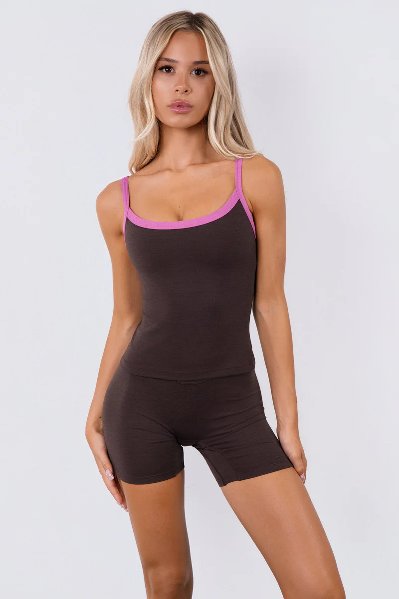 Vitality Daydream® Scoop Tank - Chocolate Heather | Vitality