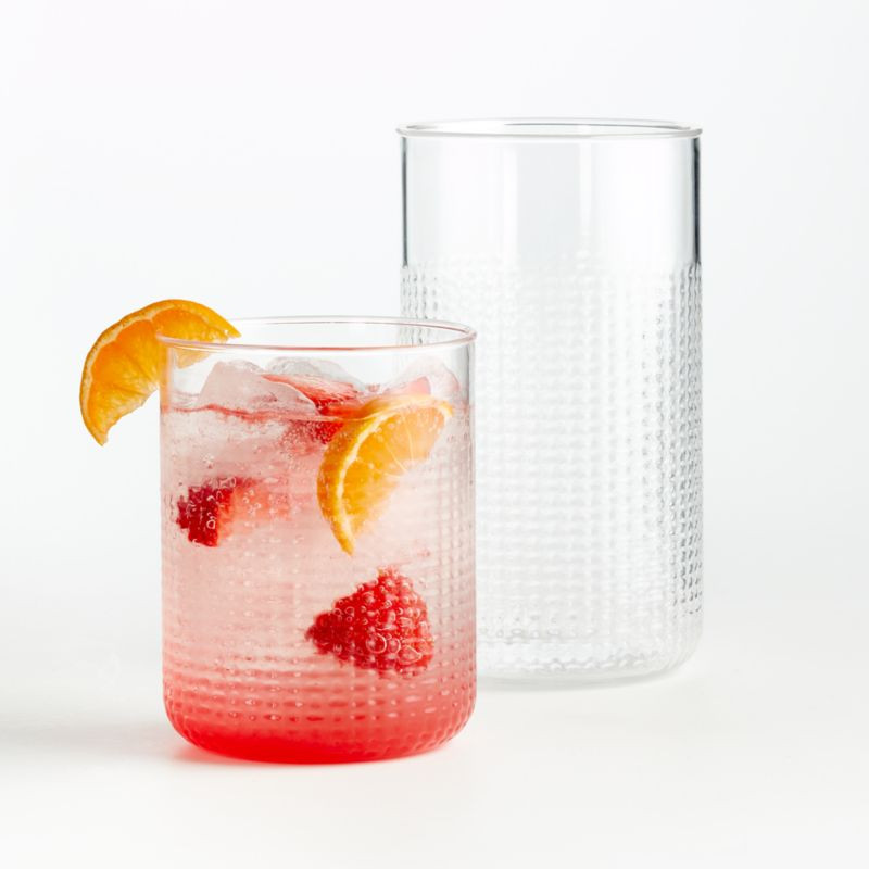 Liv Acrylic Glasses | Crate & Barrel | Crate & Barrel