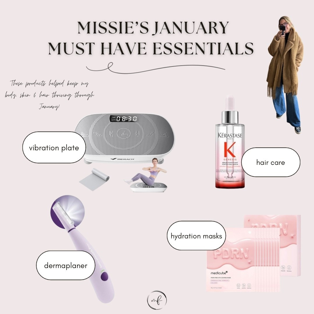 January’s body, skin & hair essentials for the cold harsh days at home!