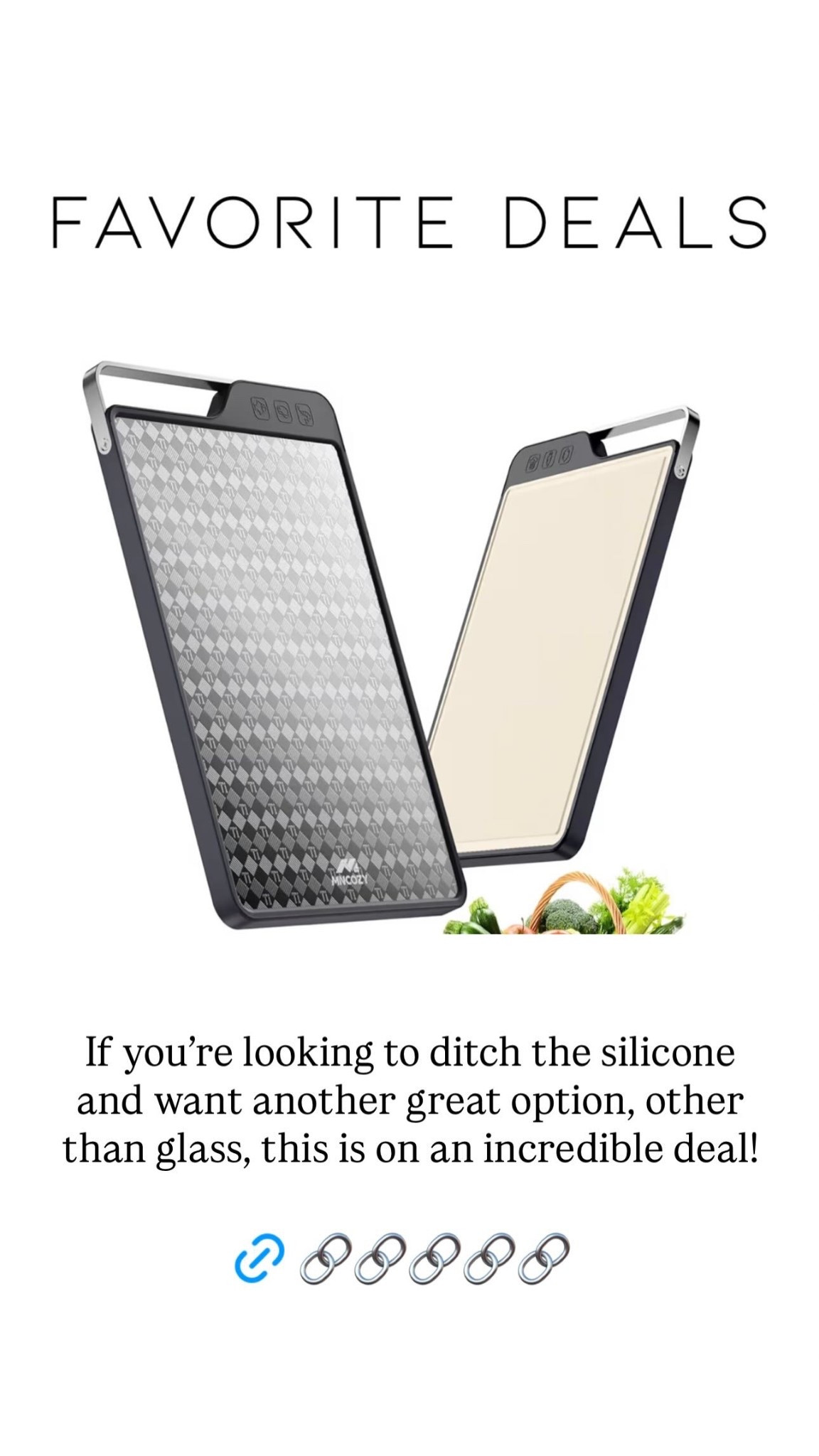 If you’re looking to ditch the silicone and want another great option, other than glass, this is on an incredible deal!