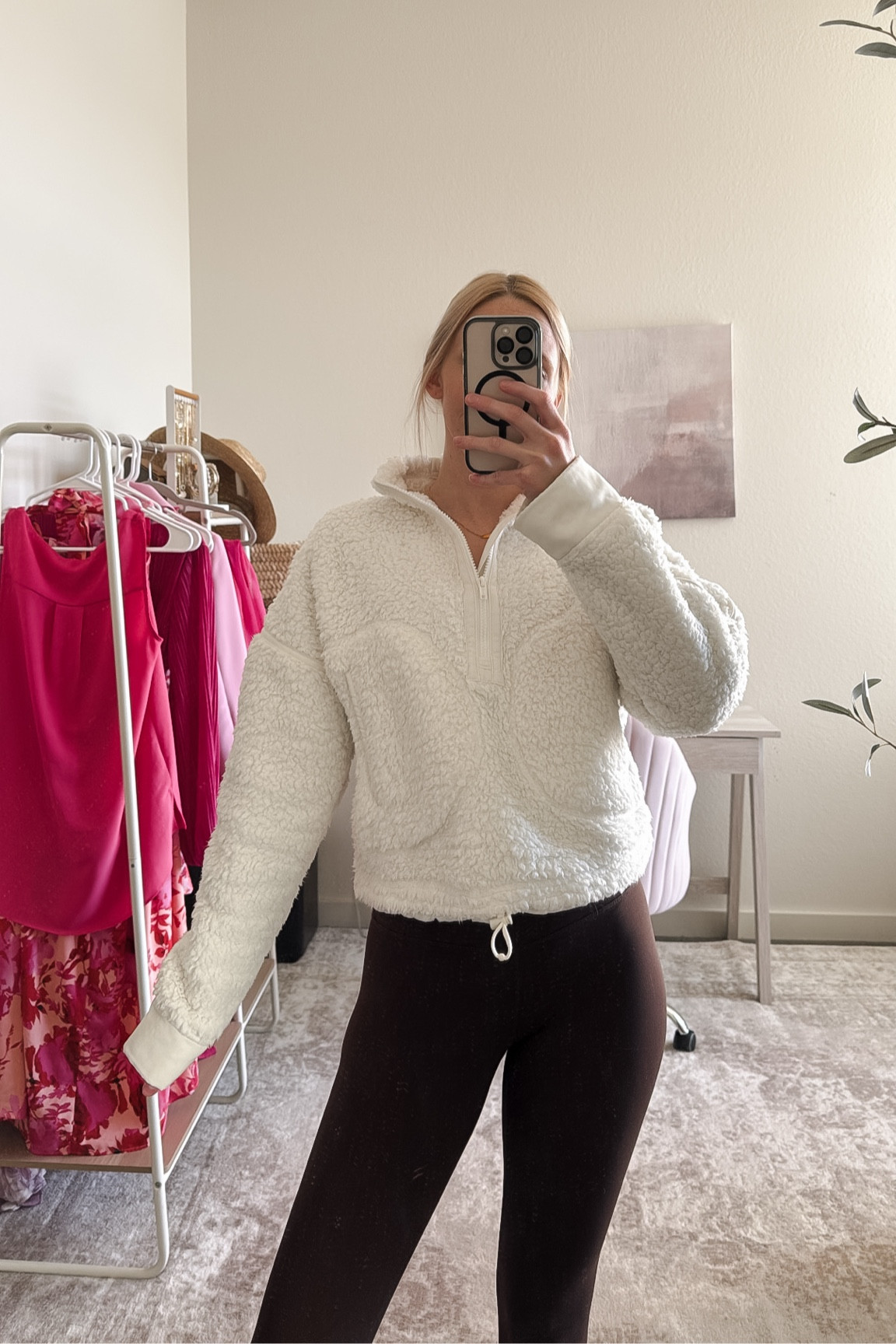 Everyday loungewear & workout clothes ✨

White quarter zip - on sale right now! I’m in a size small and it fits true to size

CRZ YOGA leggings - these dark brown leggings are incredible. Stretchy, comfortable, super soft with low compression. Good for everyday or low impact workouts. These are made from their butterluxe fabric.

I will link the CRZ YOGA leggings with their butterlift fabric as well! Those have higher compression and are great for more intense workouts! 💕 they’re thicker and hold you in!

#LTKSeasonal #LTKActive #LTKFindsUnder50