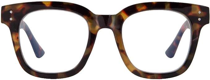 Madison Avenue Women Blue Light Glasses,Oversize Blue Light Glasses for Women, Anti Eyestrain & U... | Amazon (US)