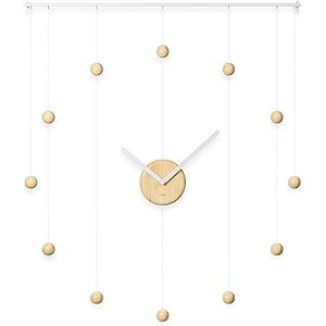 Umbra Hangtime Modern DIY 3D Hanging, Large Decorative Wall Clock, Simple Indicators, Minimalist,... | Amazon (US)