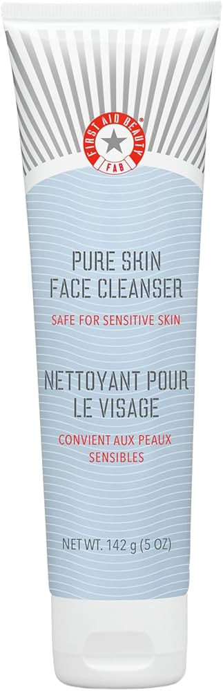 First Aid Beauty - Pure Skin Face Cleanser, Effectively Removes Makeup, Dirt, and Impurities, Gen... | Amazon (US)