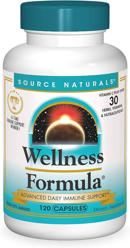 Source Naturals Wellness Formula Bio-Aligned Vitamins & Herbal Defense - Immune System Support Su... | Amazon (US)
