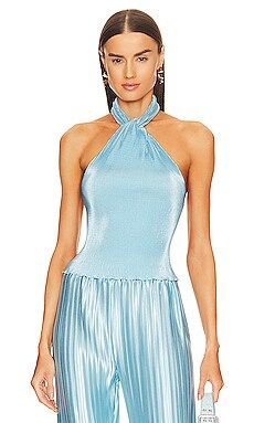 L'IDEE Klum Top in Summer Blue from Revolve.com | Revolve Clothing (Global)