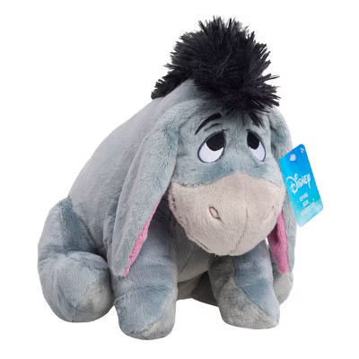 Disney Signature Collection Eeyore Plush: Polyester Stuffed Donkey, 12" Character Doll | Target