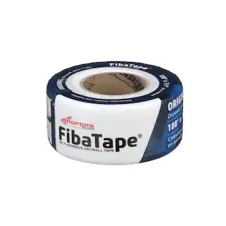 FibaTape Standard White 1-7/8 in. x 180 ft. Self-Adhesive Mesh Drywall Joint Tape | The Home Depot