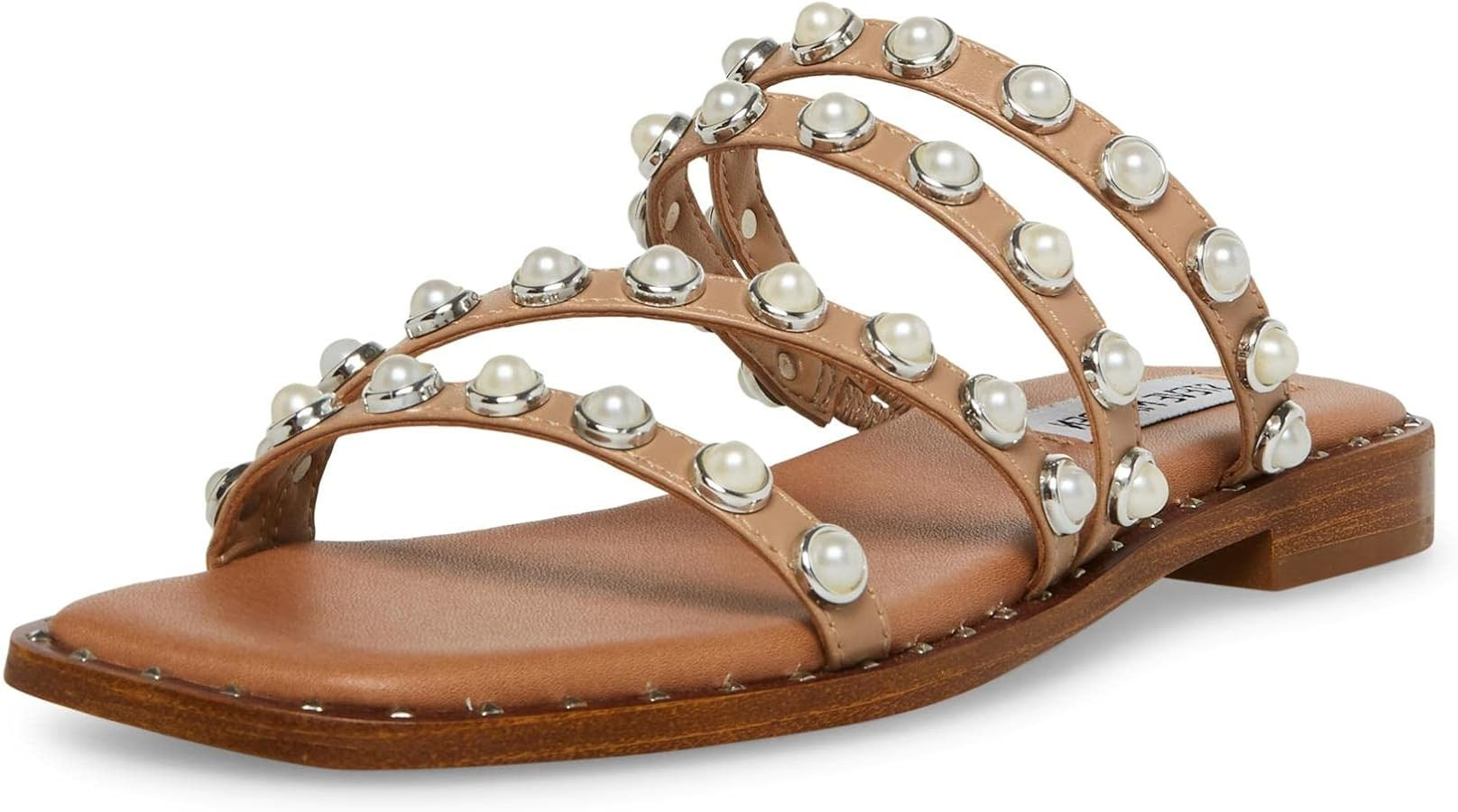 Steve Madden Women's Skyler Flat Sandal | Amazon (US)