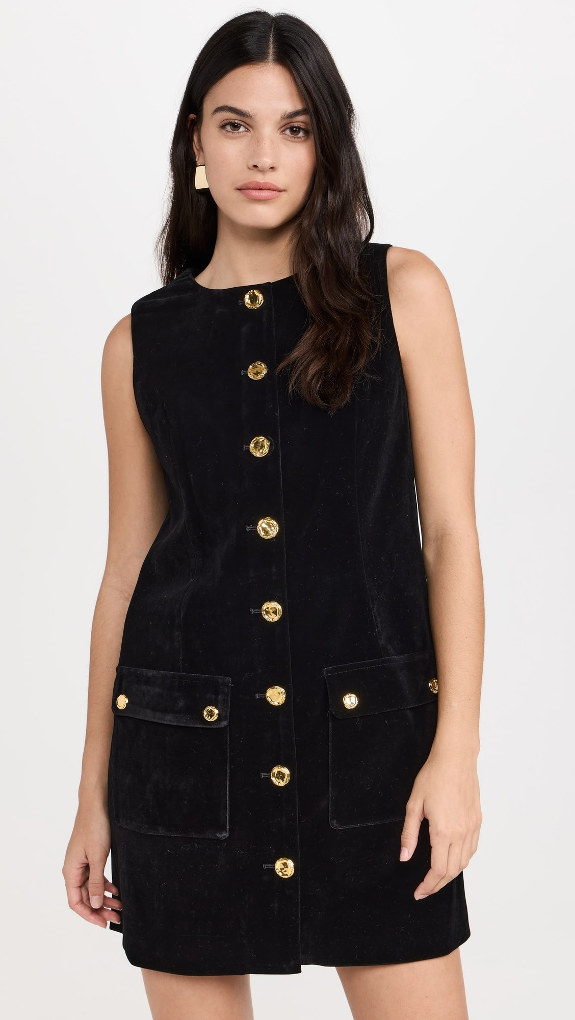 Velvet Mini Dress | Shopbop