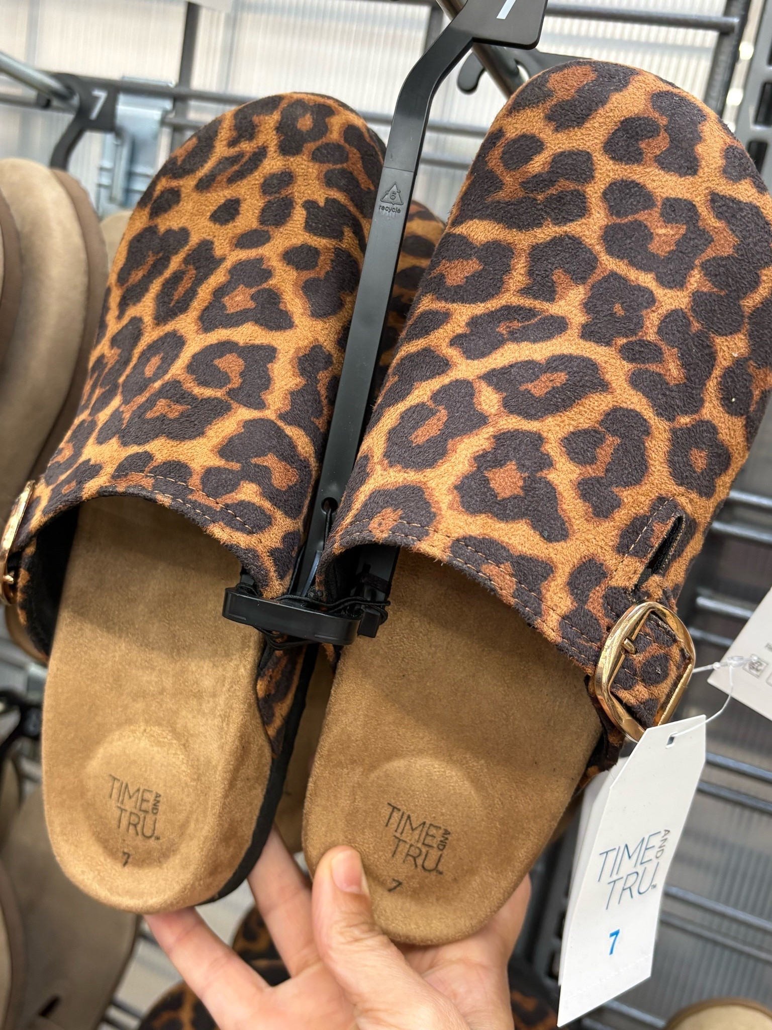 Time and Tru Women's Leopard Print Buckle Clogs

The clog trend just got a wild upgrade 🐆✨

These Time and Tru Women’s Buckle Clogs in Leopard Print are such a fun and affordable fashion find! The trendy clog silhouette, statement leopard print, and buckle detail give them that boutique-inspired look while still being an easy everyday shoe.

They’re perfect for running errands, coffee runs, school drop-off, casual work days, or pairing with your favorite jeans, leggings, or fall layers. The slip-on style makes getting ready effortless, and the comfortable design makes them a pair you’ll want to wear on repeat.

At just $25, these are giving cozy fall style, trendy neutral vibes, and budget-friendly fashion all in one! 🐆🤎

#LTKSeasonal