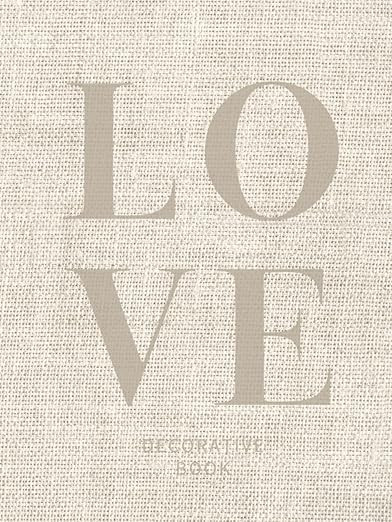 Love Decorative Book: Elevate Your Interior Design or Home Decor With a Modern Blank Journal for ... | Amazon (US)