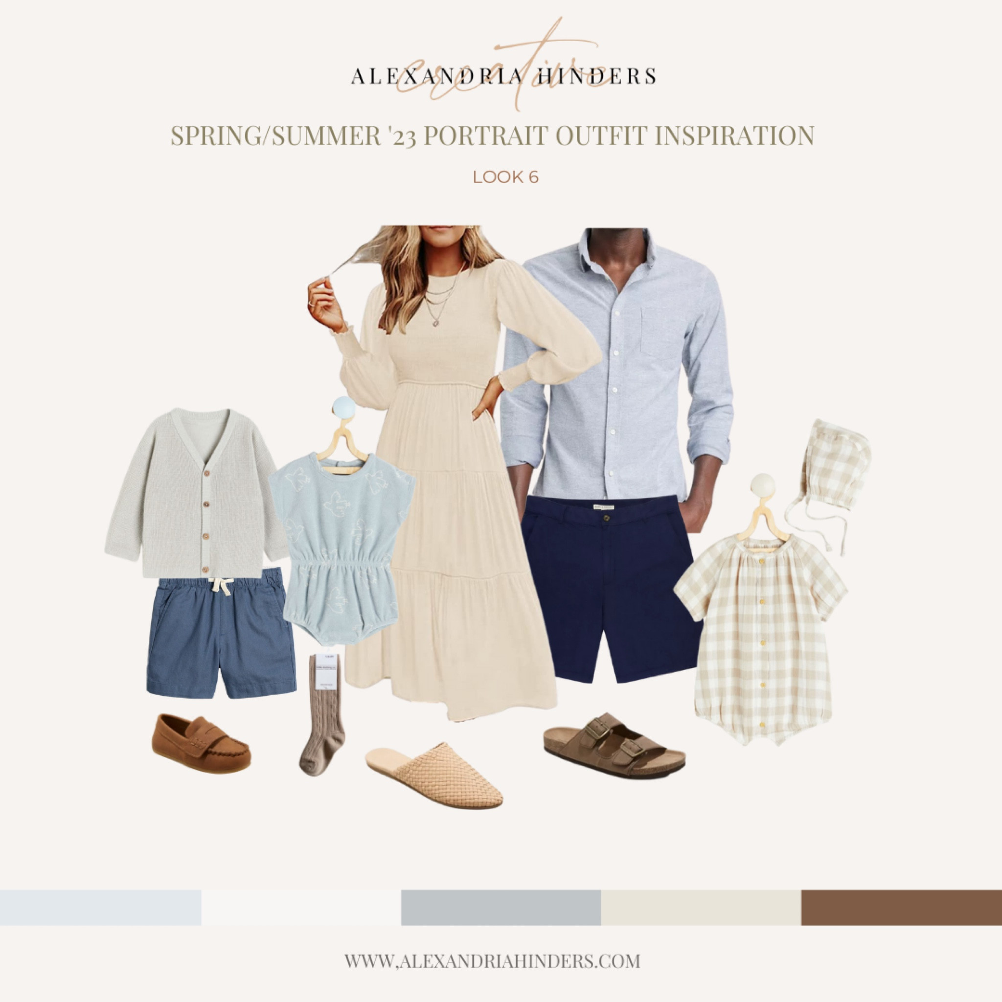 Spring/Summer family photo outfit inspiration option 6

#LTKfamily