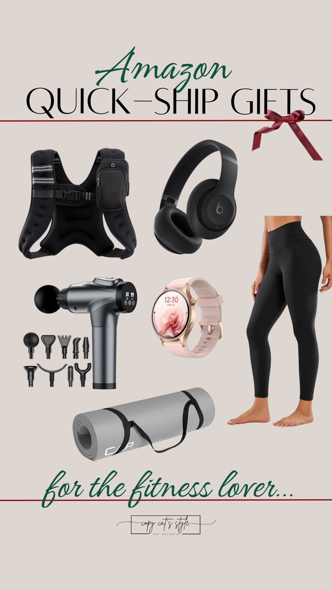 Gift guide for the fitness lover! Amazon quick ship gifts. 

#LTKFindsUnder50 #LTKGiftGuide #LTKActive