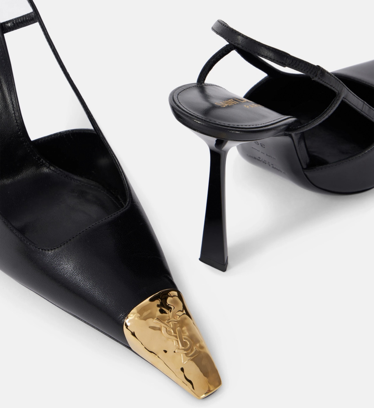 Stunnnning!! I cannot get over the gold, square, elongated toe!! These are giving vintage, timeless pumps, with a touch of sass.

#LTKStyleTip #LTKShoeCrush #LTKVideo