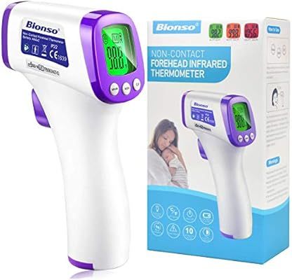 Bionso No Touch Forehead Thermometer for Adults and Kids, Fast and Professional Accurate, Upgrade... | Amazon (US)