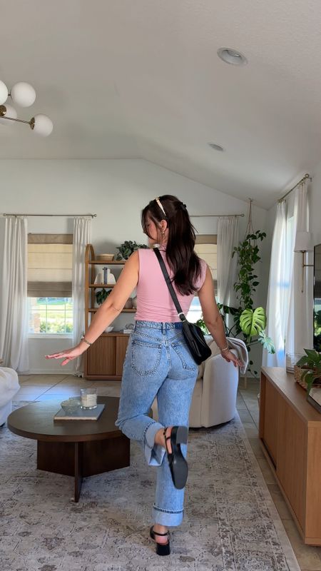 outfit featuring march best sellers 🤍 wearing xs top, 24 regular jeans, 7 shoes! They’re some of my fav shoes I own & go with everything!! Added a similar option as well :)
bag is princess Polly - code 20KRISTINE or similar Amazon option linked 

#LTKsalealert #LTKSeasonal #LTKstyletip