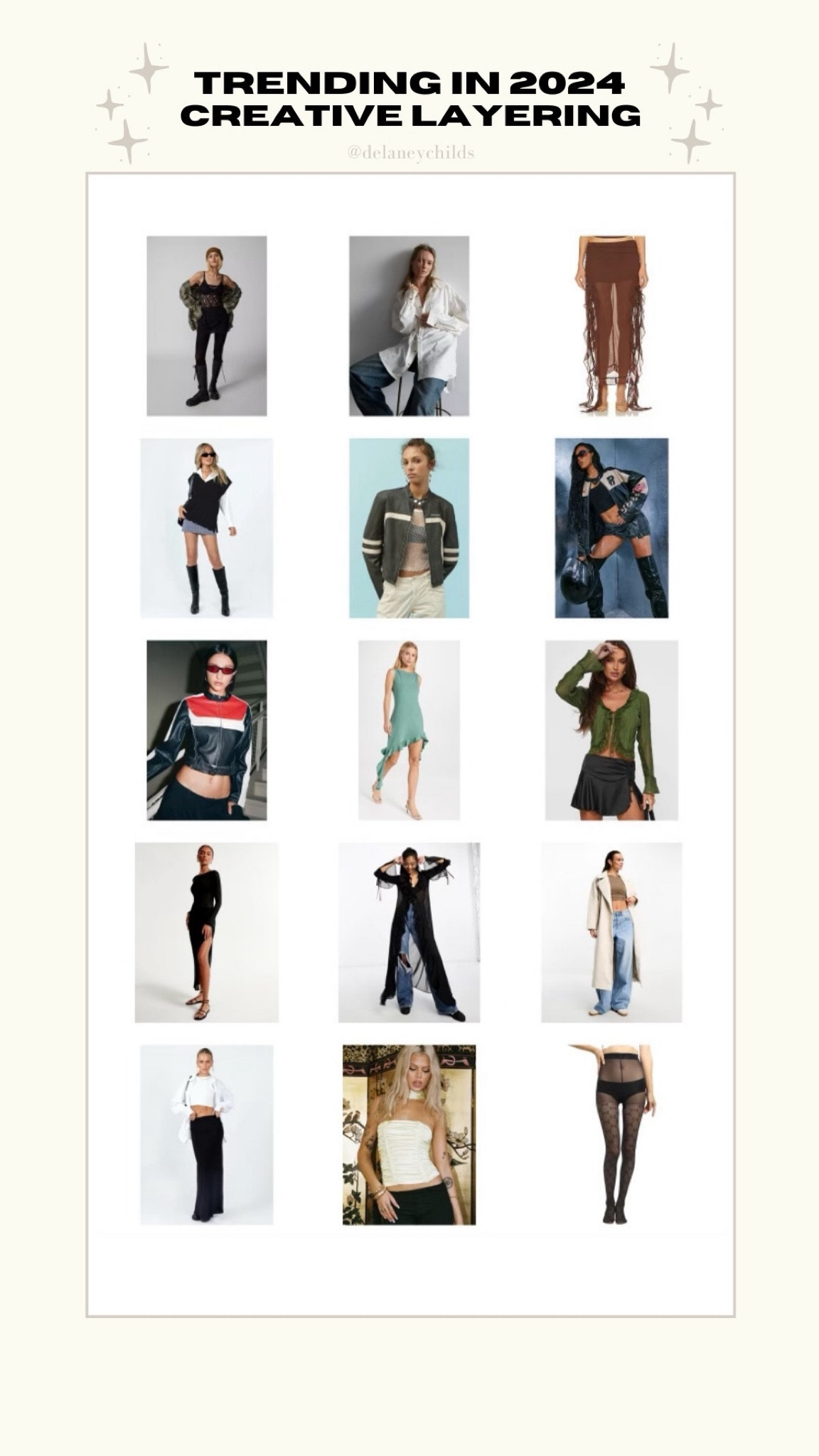 trending in 2024: creative layering 

check out styling tips in my 2024 trend predictions YouTube video ✨

#LTKU #LTKstyletip #LTKfindsunder100