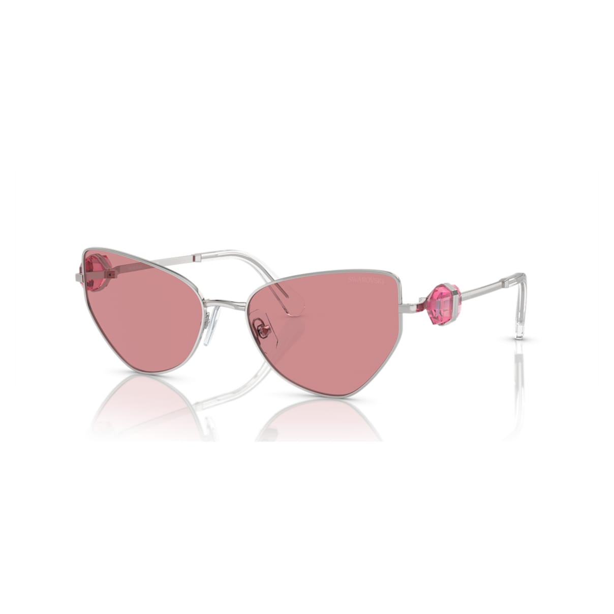Sunglasses, Cat-eye shape, SK7003, Pink | SWAROVSKI