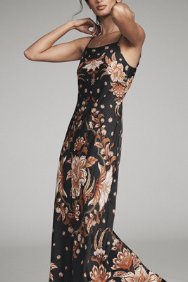 Farm Rio Majestic Garden Slip Dress | Anthropologie (US)