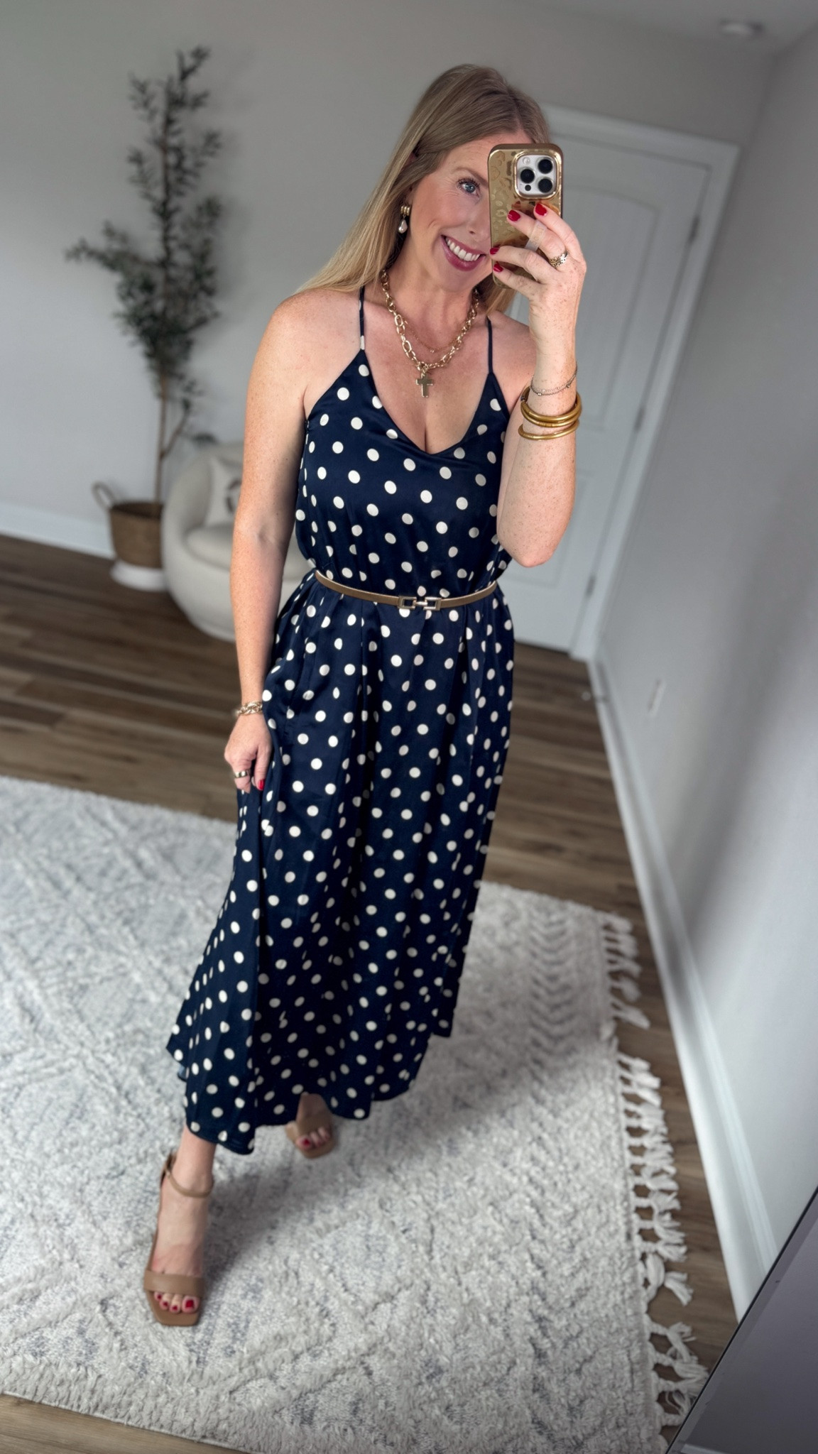 Daily try on, Walmart outfit, Walmart fashion, Walmart try on, polka dot maxi dress, wedding guest dress

#LTKWedding