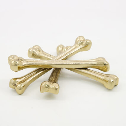Golden Bones Halloween Ornament | TK Maxx
