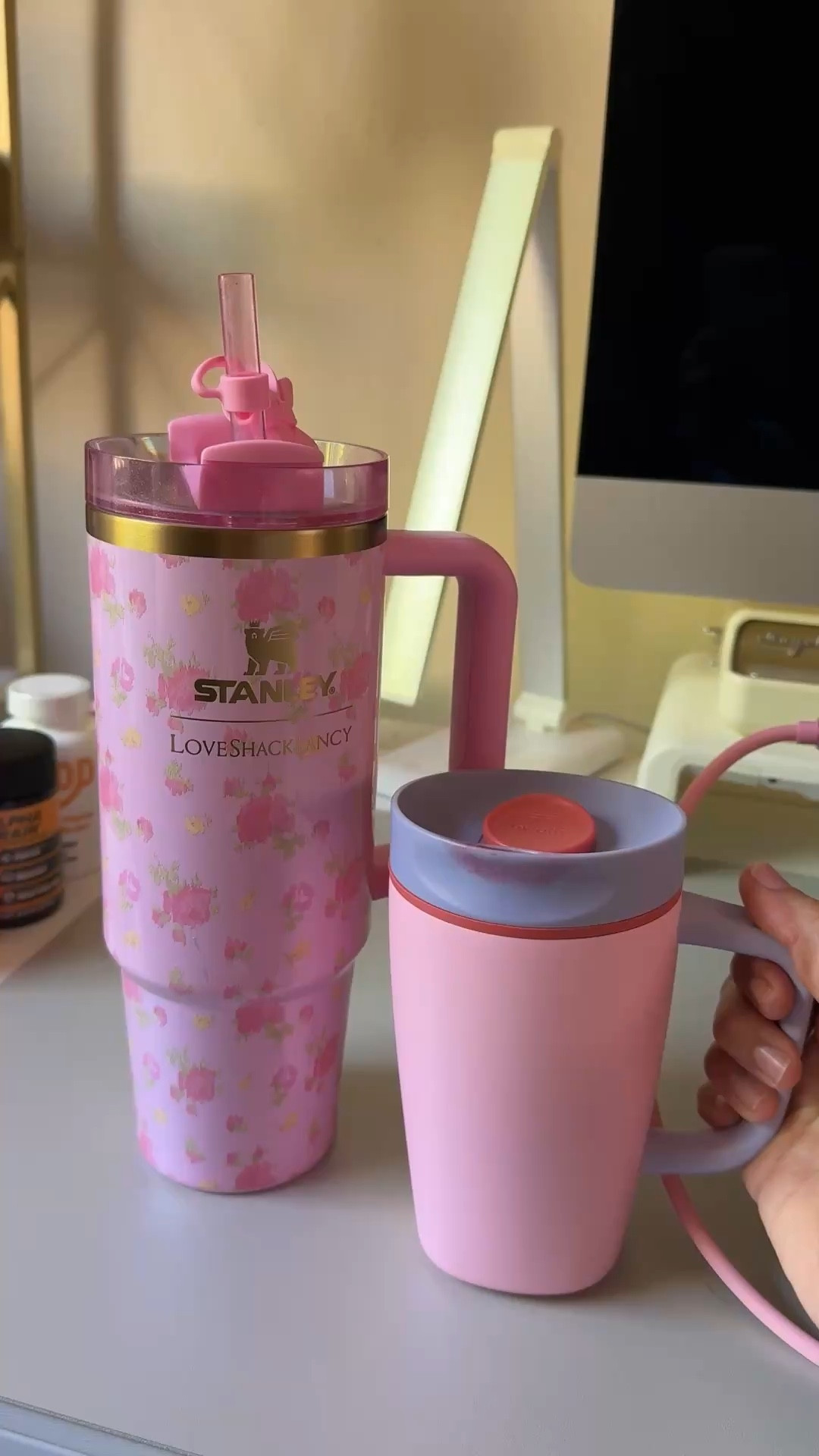 My home office essentials 💻💗 These are my two favorite no-spill water bottles for busy workdays at my desk. The Stanley x LoveShackFancy Quencher is perfect for all-day hydration (and so cute 🌸), and my Owala FreeSip is leak-proof and easy to sip while I’m on calls. Stylish, functional, and zero spills = productivity win. Shop both here! ✨


Stanley LoveShackFancy tumbler, Stanley Quencher 40oz, floral Stanley cup, Owala FreeSip bottle, leak proof water bottle, insulated stainless steel tumbler, home office essentials, desk setup aesthetic, pink water bottle, spill proof travel mug, work from home must haves, aesthetic desk accessories, hydration goals, reusable water bottle trend

#LTKmomlife #LTKWorkwear #LTKdayinmylife