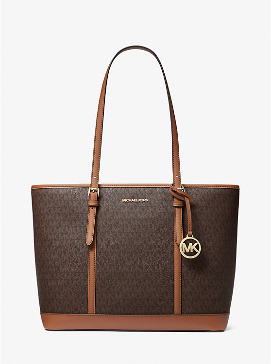 Jet Set Travel Large Logo Tote Bag | Michael Kors US