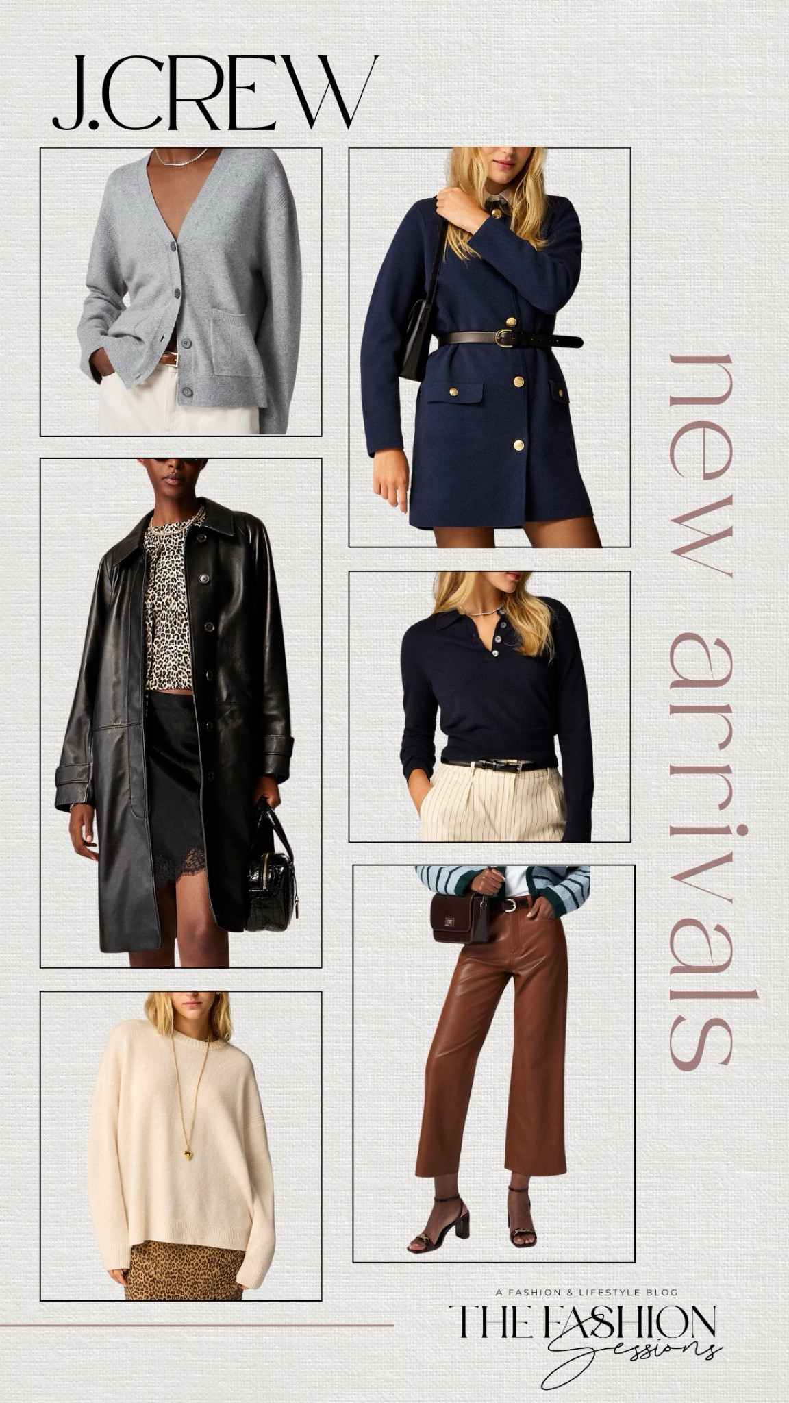 J. Crew New Arrivals!

Workwear style, over 50 outfit ideas, fall fashion, blazer dress, button front cardigan, leather pants, fall staple tops

#LTKOver40 #LTKStyleTip #LTKSeasonal