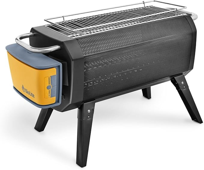 BioLite FirePit Outdoor Smokeless Wood & Charcoal Burning FirePit and Grill | Amazon (US)