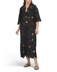 All Over Lace Swim Cover-up Caftan | Swimsuits & Cover-ups | Marshalls | Marshalls