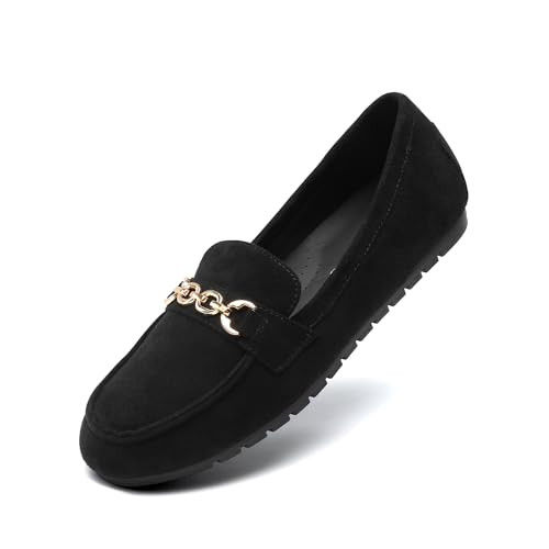 DREAM PAIRS Loafers for Women Casual Comfortable Slip On Flat Shoes Lightweight Leisure Work Shoe... | Amazon (US)