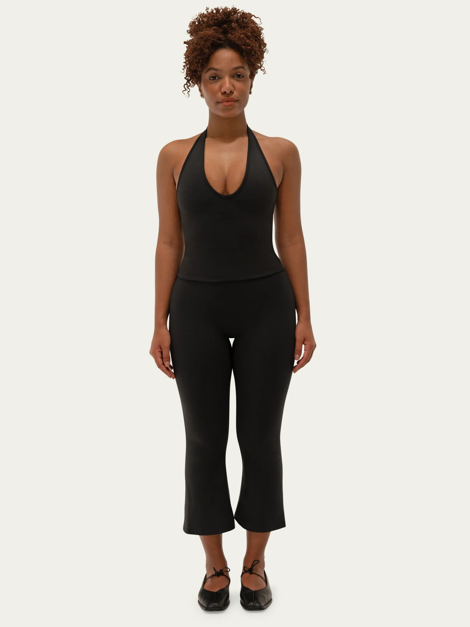 The Halter Onesie / Black | 437