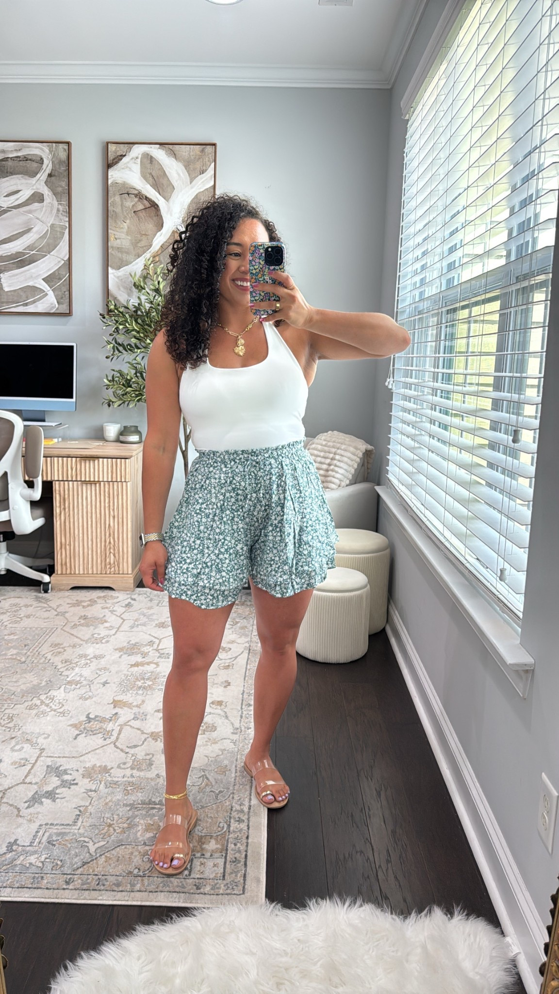 Size medium in both of these amazon pieces love that this halter top has built in bra 

#LTKFindsUnder50 #LTKStyleTip #LTKMidsize